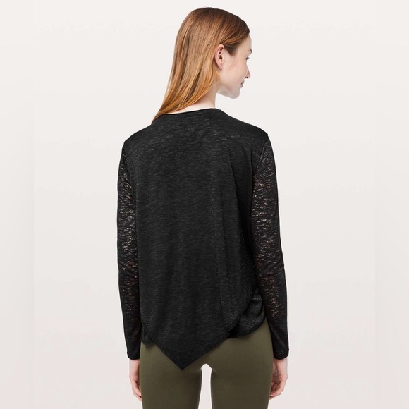 Lululemon Sweetest Day Long Sleeve *Burnout size 4 - Picture 4 of 8